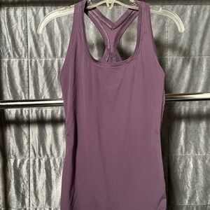 Purple Racerback Tank Top